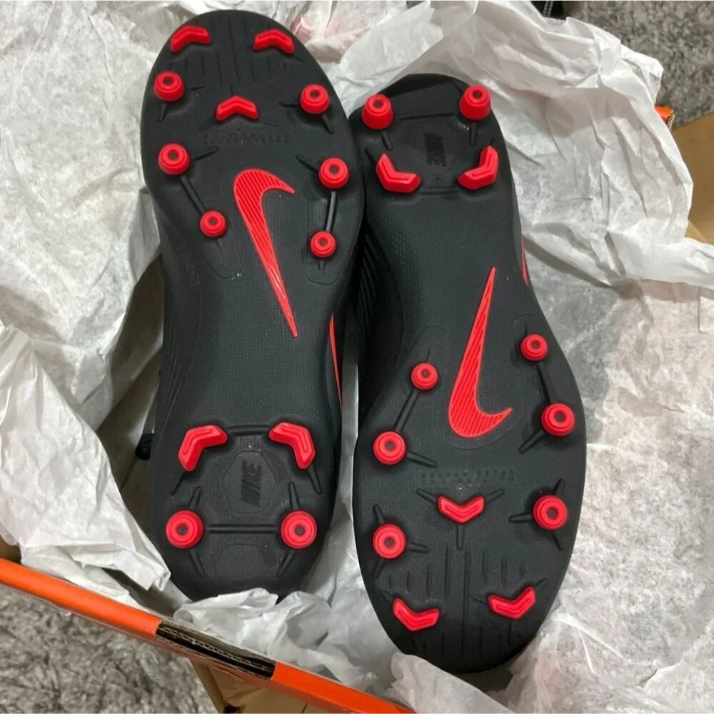 Nike Jr Mercurial Superfly 7 Club FG/MG Soccer Football Cleats Black NWT 4.5Y